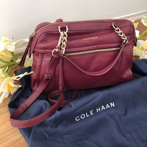 COLE HAAN | Burgundy Shoulder Bag